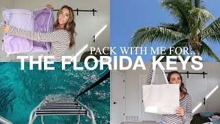 pack with me for... THE FLORIDA KEYS
