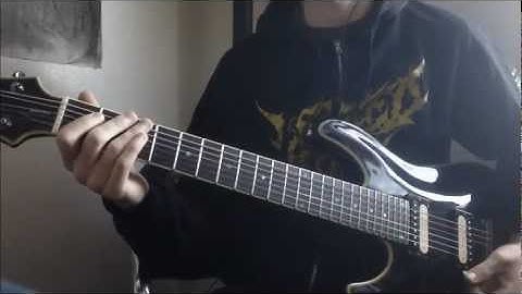 Defeated Sanity - Engulfed In Excruciation guitar cover