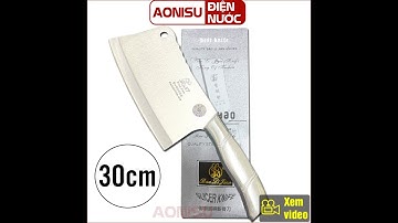 Dao Chặt Xương INOX SLICRKNIFE Có Hộp - AONISU