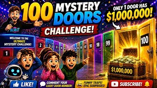 100 Mystery Doors Challenge Epic 3D Cartoon Adventure