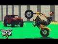 GTA V Online: MOTO vs CARROS - O PILOTO de FUGA 100%