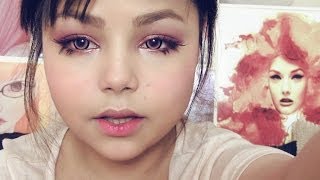 Dramatic valentines day look