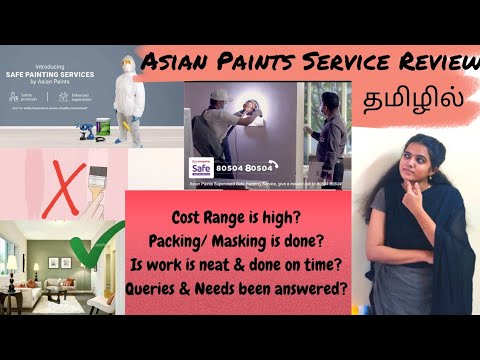 Asian paint painting service Review | ???? | Cost Negotiable? | Free site visit | Overall experience