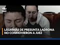 Presunta ladrona y estafadora rompió a llorar cuando juez la envió a la cárcel