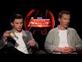 Avengers: Infinity War: Benedict Cumberbatch & Tom Holland Official Movie Interview
