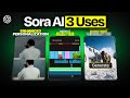 3 Use Cases of OpenAI's Video Model (SORA)