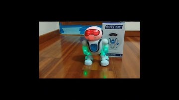 (rare?) "DANCE ROBOT COOL LIGHT MUSIC" sidestepping chinafake (unknown company)