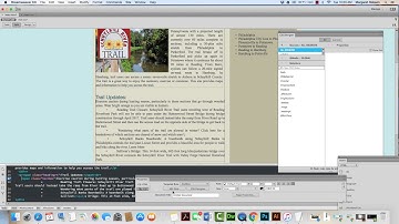 Adding Content to your web project in Adobe Dreamweaver