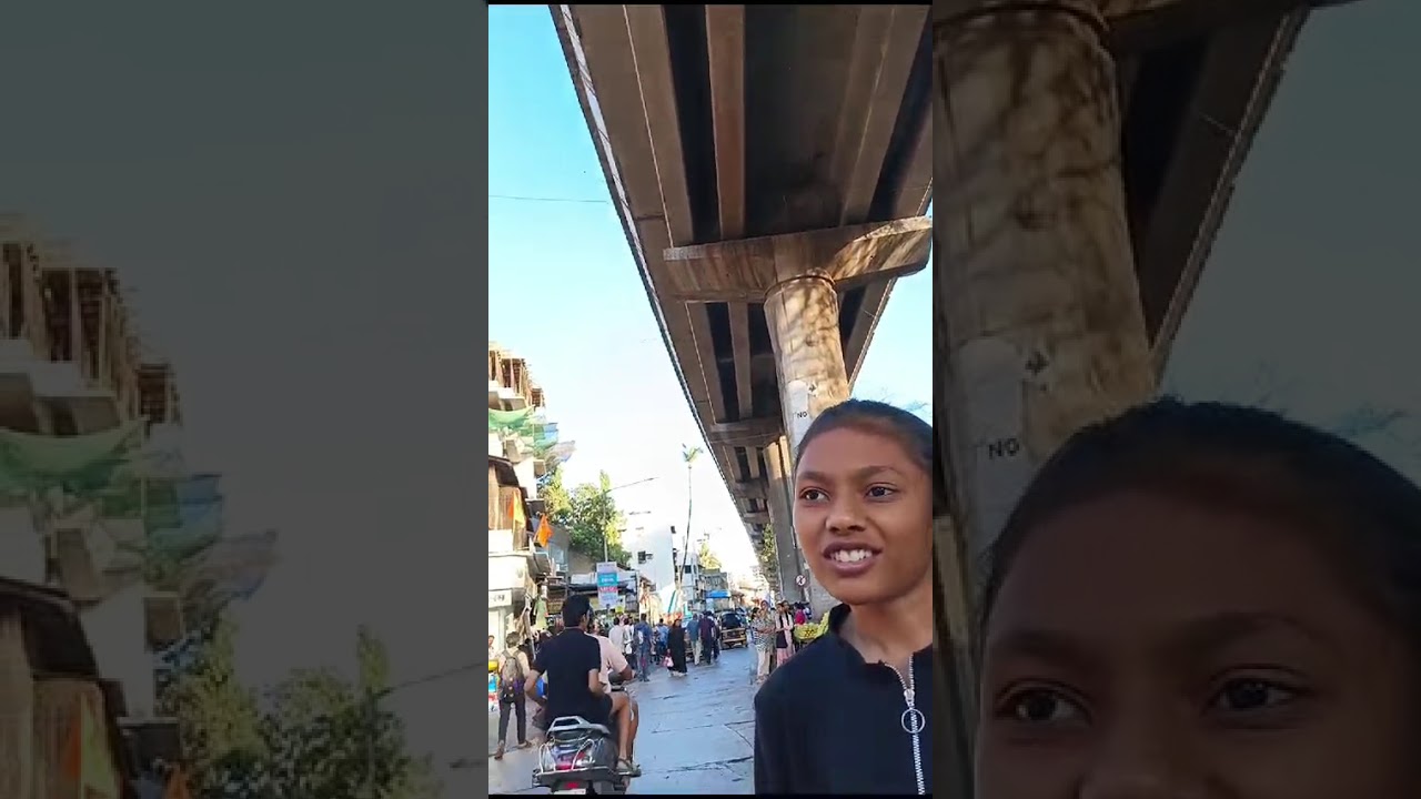 Aishwarya went to talk to a girl.