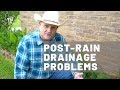 Post-rain Drainage Problems