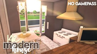 Bloxburg: 14k Modern House (No Gamepass) | Speedbuild