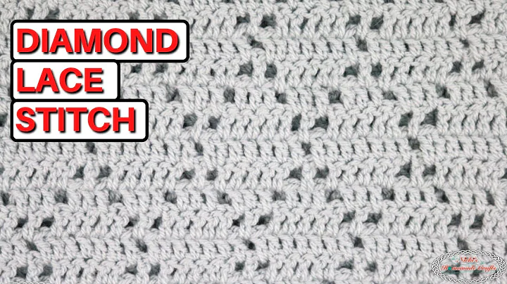 How to: CROCHET DIAMOND LACE Stitch