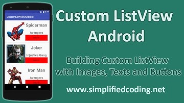 Custom ListView Android – Building Custom ListView with Images