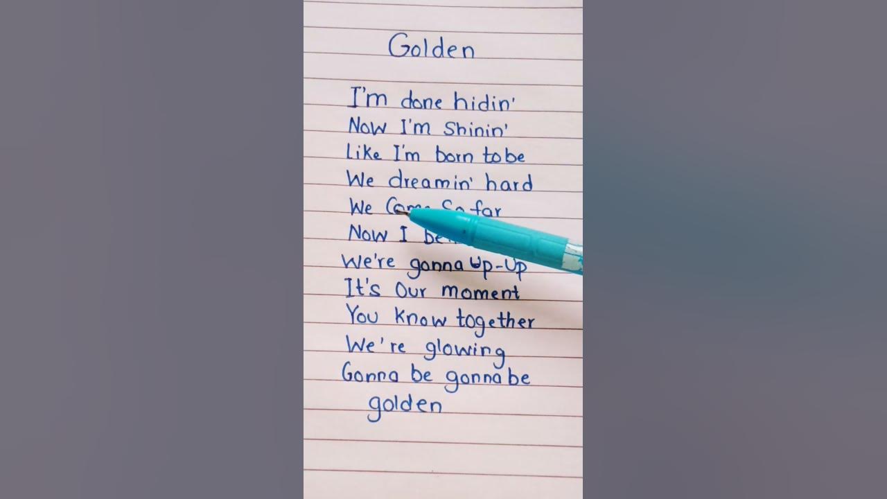 Huntrix - Golden (Lyrics) KPop Demon Hunters #golden #kpopdemonhunters #kpopdemonhuntersnetflix