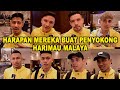 Harapan pemain harimau malaya kepada rakyat malaysia sebelum bertolak ke qatar