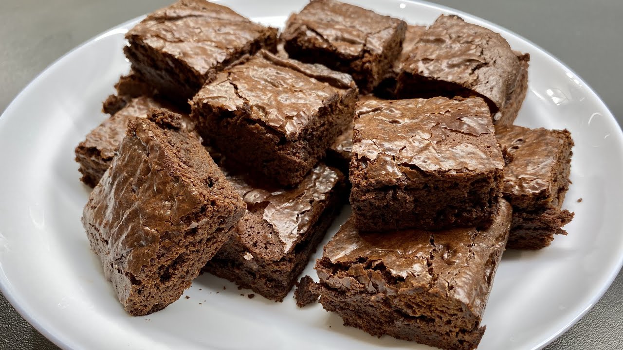 Das Beste Fudgy Brownie Rezept Einfache Art Den Perfekten Zu Machen Youtube 