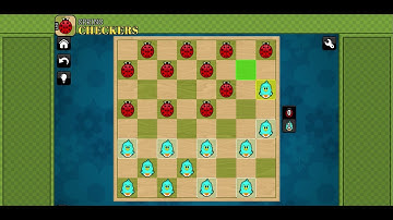 First time playing checkers