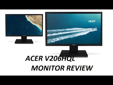 Acer V206HQL 19.5-inch LED Monitor REVIEW | Low budget HD monitor with stereo speaker under 5k