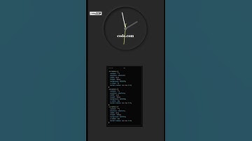 clock CSS animation #shorts #coding #fronthandmehndi #youtubeshort #viralvideo