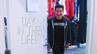 A Day in the Life of Mario Lopez at Work!