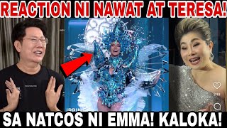 Nawat at Teresa NagReact ng bongga sa NatCos ni Emma Tiglao sa Miss Grand International 2025