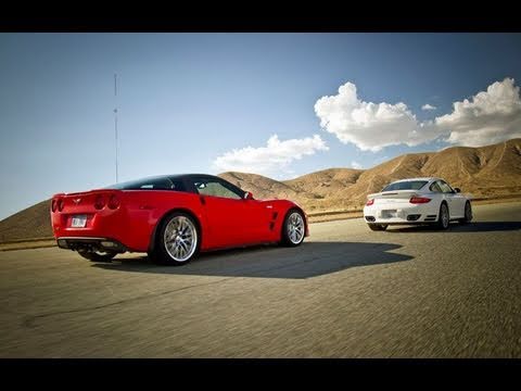 Monsters' Brawl! Corvette ZR1 vs Porsche 911 Turbo