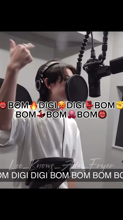 Felix recording “Topline” #felix #bomdigidigi