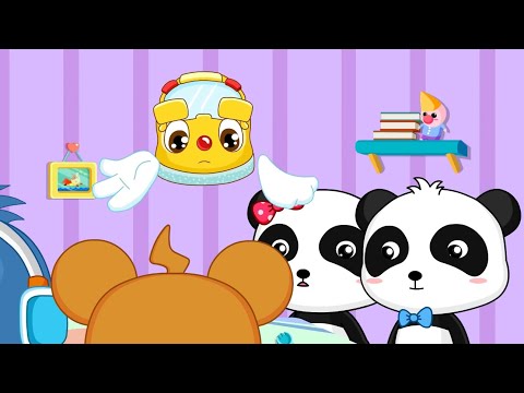 بيبي باص آكل الطعام بنفسي كيكي وميوميو Baby Bus بدون موسيقى