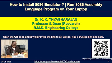 How to Run 8086 Assembly Language Program on Your Laptop | How to Install 8086 Emulator ?