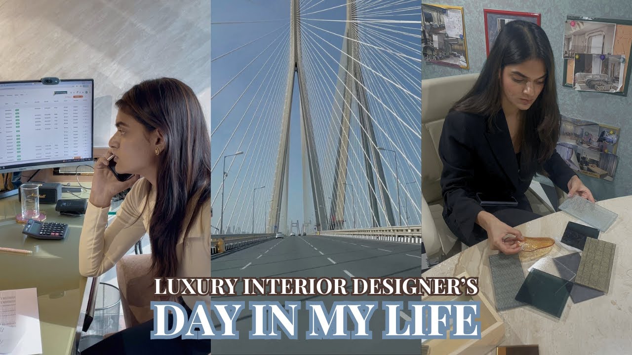 A General Day in the Life of a Luxury Interior Designer - YouTube