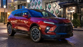 Авто обзор - Chevrolet Blazer 2023 с обновленным дизайном и улучшенными технологиями