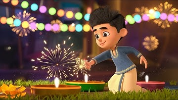 Happy Diwali Animated Video Song #diwali | Best Deepavali Festival Celebration Video Song