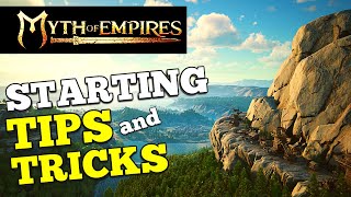 Myth of Empires - 50+ STARTING TIPS and TRICKS!!