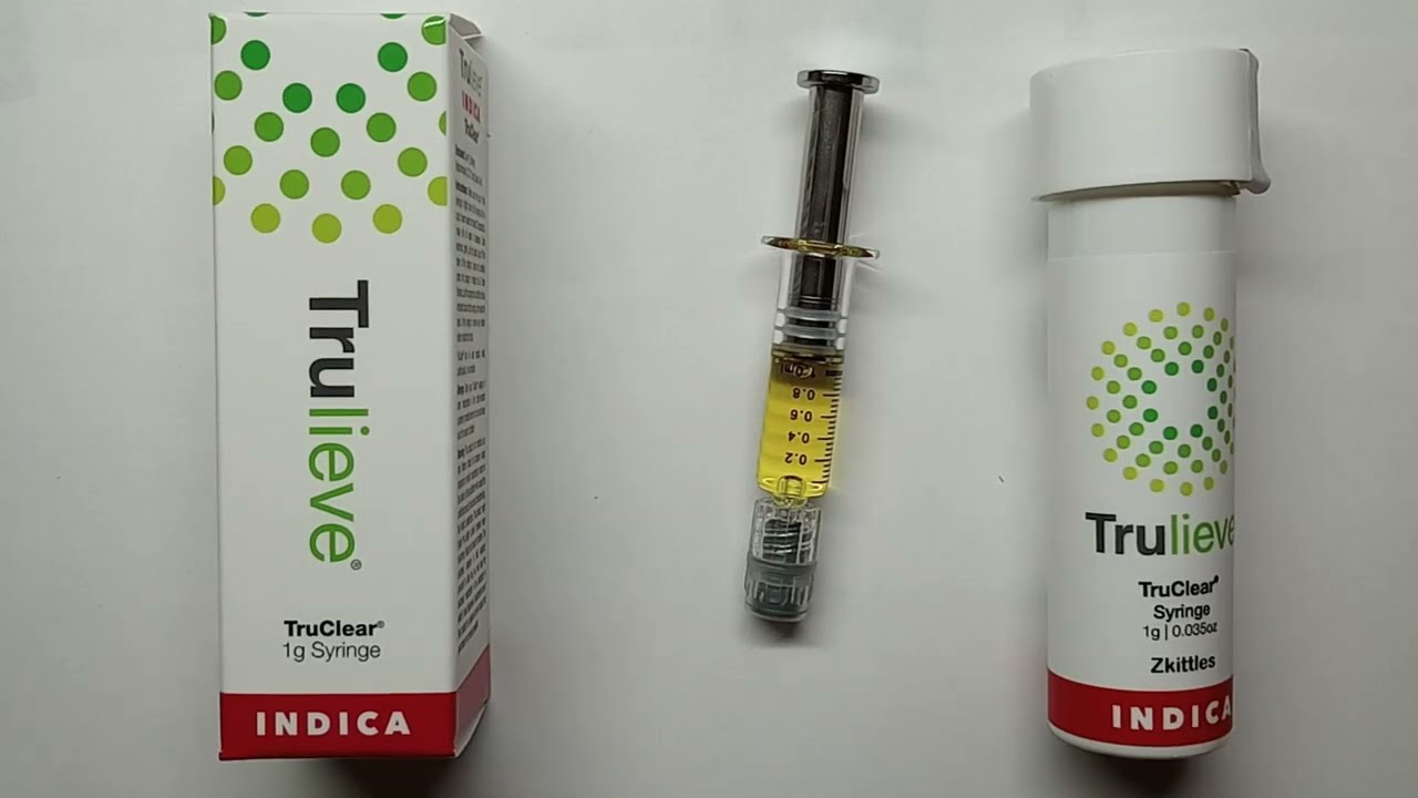 Trulieve Truclear Zkittles Syringe Review