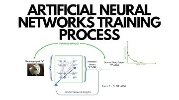 Artificial Neural Networks Training and Testing Process