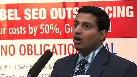 Abhishek Rungta Founder and CEO of Indus Net Technologies at SES London 2009