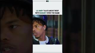 Lil Baby on beef with DaBaby over the name🤔 #lilbaby