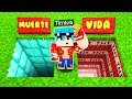 MINECRAFT pero NO ELIJAS el AGUJERO INCORRECTO 😱 Con LOS COMPAS TIMBA VK, ACENIX Y MONDONGO