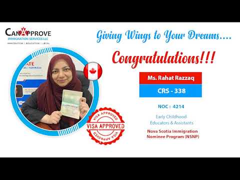 Voice of the Client| Ms Rahat Razzaq | Canada PR | Early Childhood Educator & Assistant | CanApprove