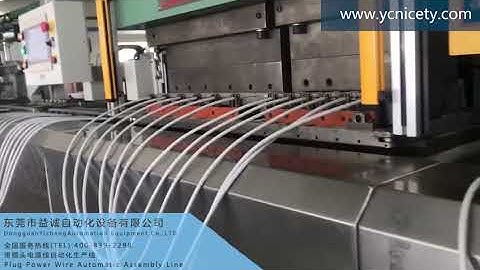 Plug with Wire Automatic Assembly Machine