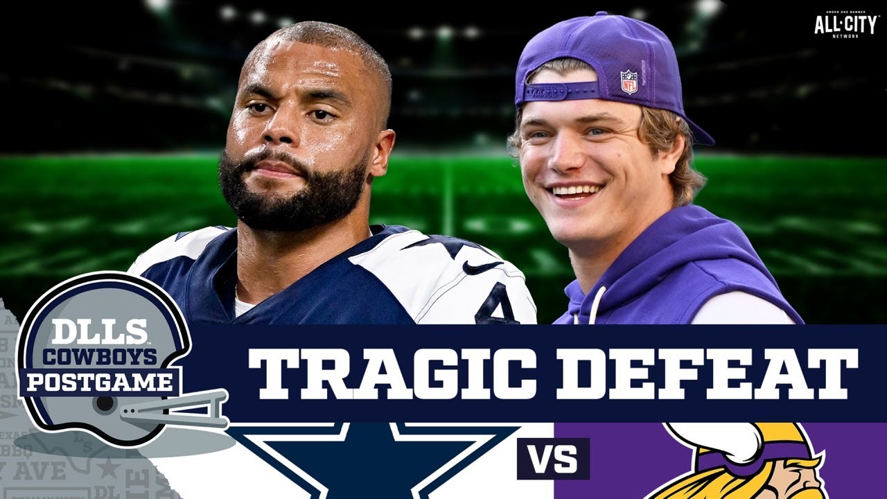 Cowboys Playoff Hopes All But WIPED In Loss To Vikings | DLLS COWBOYS ...