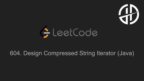 604. Design Compressed String Iterator (LeetCode, Java)