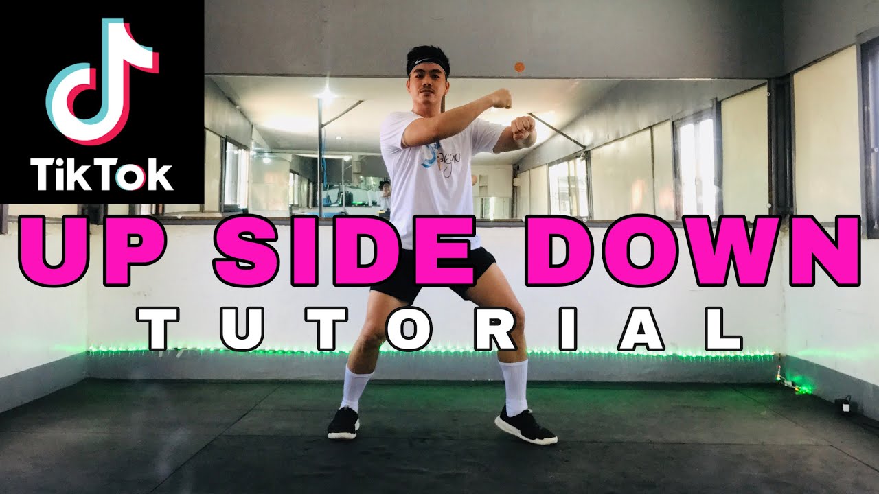 UP SIDE DOWN TIKTOK|STEP BY STEP DANCE TUTORIAL|DANCE GURU - YouTube