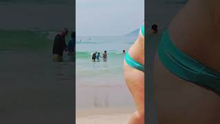 🇧🇷 Beach Walk | North Coast of São Paulo, Brasil #shorts