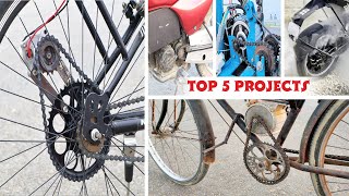 5 Crazy Homemade DIY Projects | Build High Speed Electric Bike | 5 High speed electric bikes of 2023