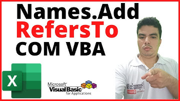 Renomear intervalos com VBA, Aprenda a renomear Intervalos de Celulas com VBA e sem VBA