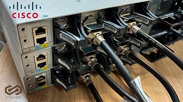 Stacking Cisco Catalyst 9300L