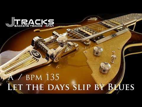 backing-track-blues-in-a-let-the-days-slip-bpm135-jam-|-jtracks-backing-track