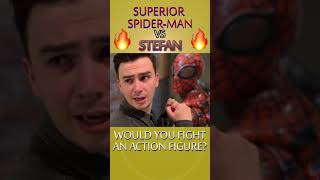 WOULD YOU FIGHT AN ACTION FIGURE Shorts spiderman Venom