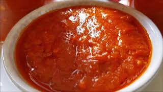 recette de Harissa maison  طريقة عمل الهريسة الحارة فى المنزل